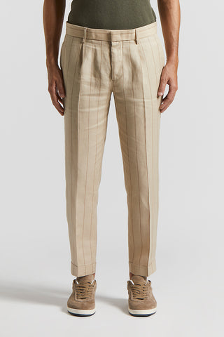 Ermenegildo Zegna linen chino trousers