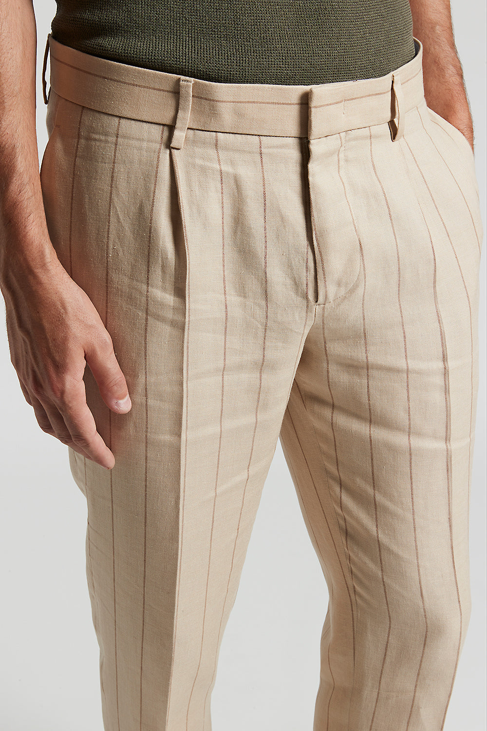 専用　Deuxieme Classe PROTAGONISTA LINEN Ermenegildo Zegna double-breasted linen blazer | Peserico