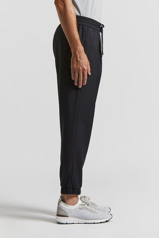 Loro Piana lightweight gabardine jogger trousers