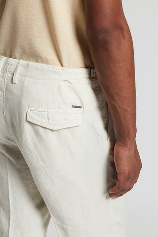 Pure linen trousers