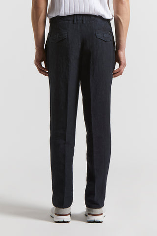 Pure linen trousers