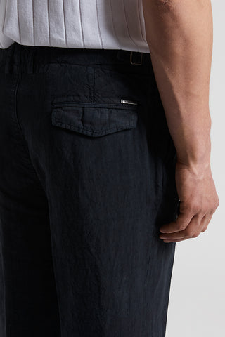 Pure linen trousers