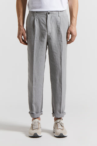 Pure linen trousers