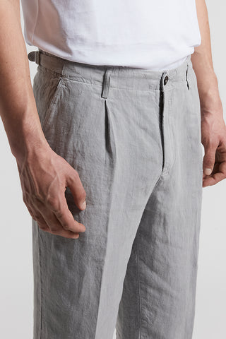 Pure linen trousers