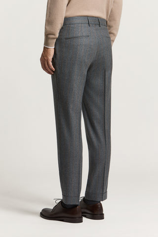 Pantalón de franela de pura lana