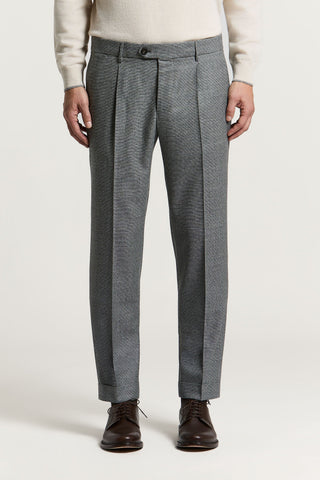 Pantalón de franela de pura lana