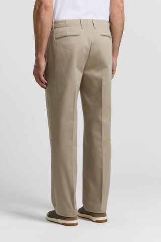 Pure cotton gabardine chinos