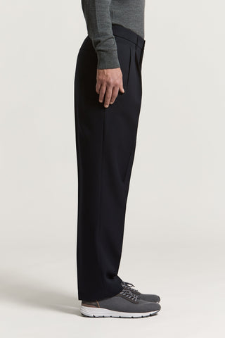 Pantalón de gabardina de pura lana