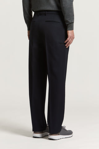 Pantalón de gabardina de pura lana