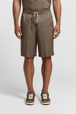 Jogger Bermuda shorts