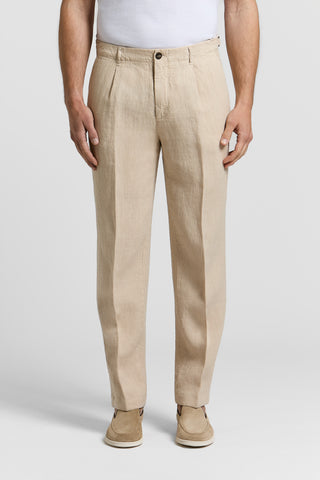 Linen canvas trousers