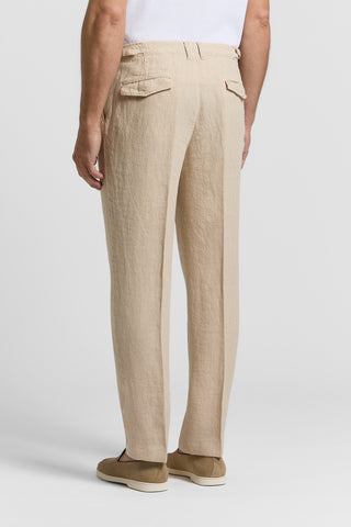 Linen canvas trousers