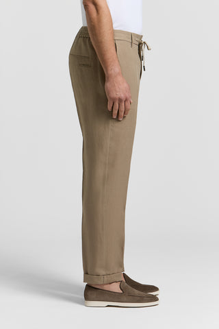 Linen jogger pants