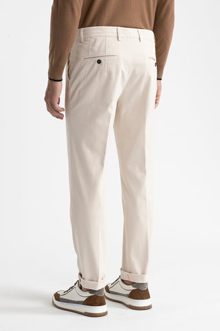 Stretch cotton chinos  