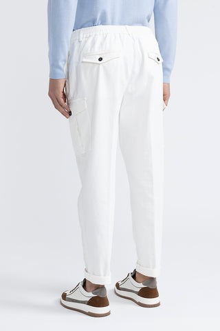 Cotton chinos with pockets  