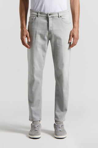 Lightweight stretch cotton 5-pocket denim