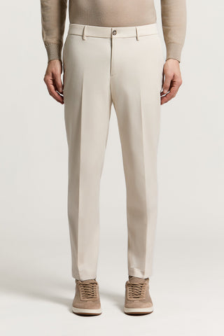 Pantalón chino de gabardina de algodón