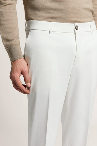 Pantalón chino de sarga de algodón