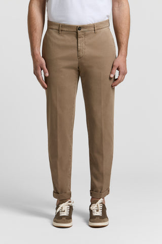 Chinohose aus reinem Baumwollgabardine