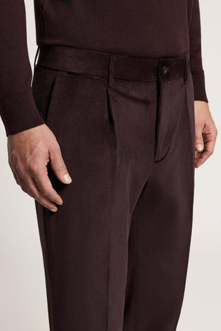 Cotton corduroy chino pants