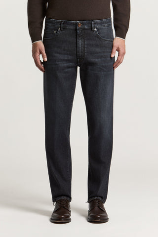 Jeans aus Baumwoll-Twill