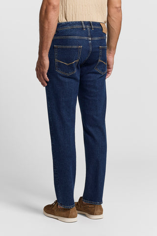 Slim fit cotton twill jeans