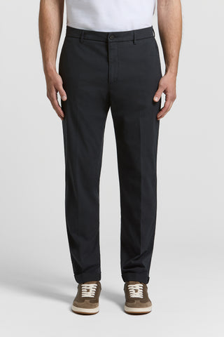 Pure cotton gabardine chino trousers