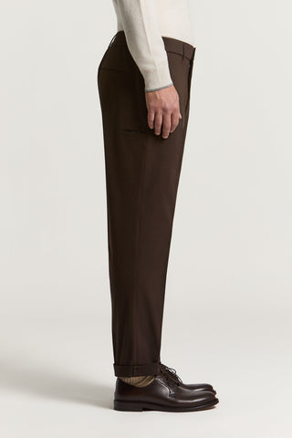 Pantalón «jogger» de gabardina de algodón