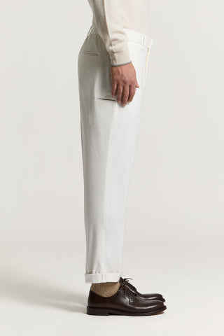 Pantalón «jogger» de terciopelo