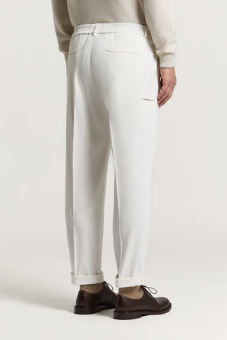 Pantalón «jogger» de terciopelo
