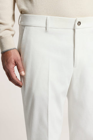 Pantalón «jogger» de terciopelo