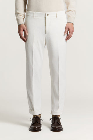 Pantalón «jogger» de terciopelo
