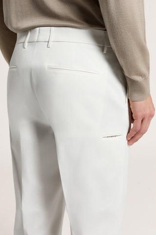 Pantalón chino de gabardina de algodón
