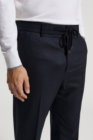 Wool-blend joggers