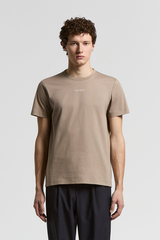 Pure cotton crewneck T-shirt