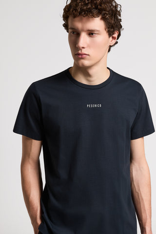 Pure cotton crewneck T-shirt