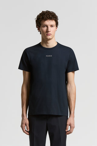 Pure cotton crewneck T-shirt