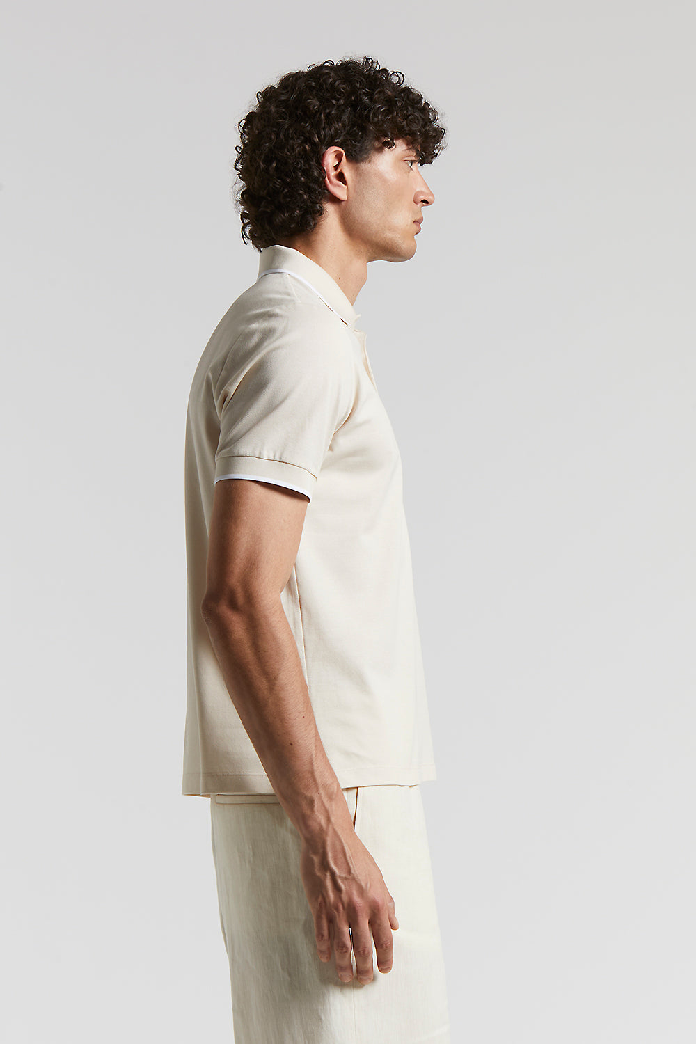 Lightweight Supima cotton piqué polo shirt | Peserico