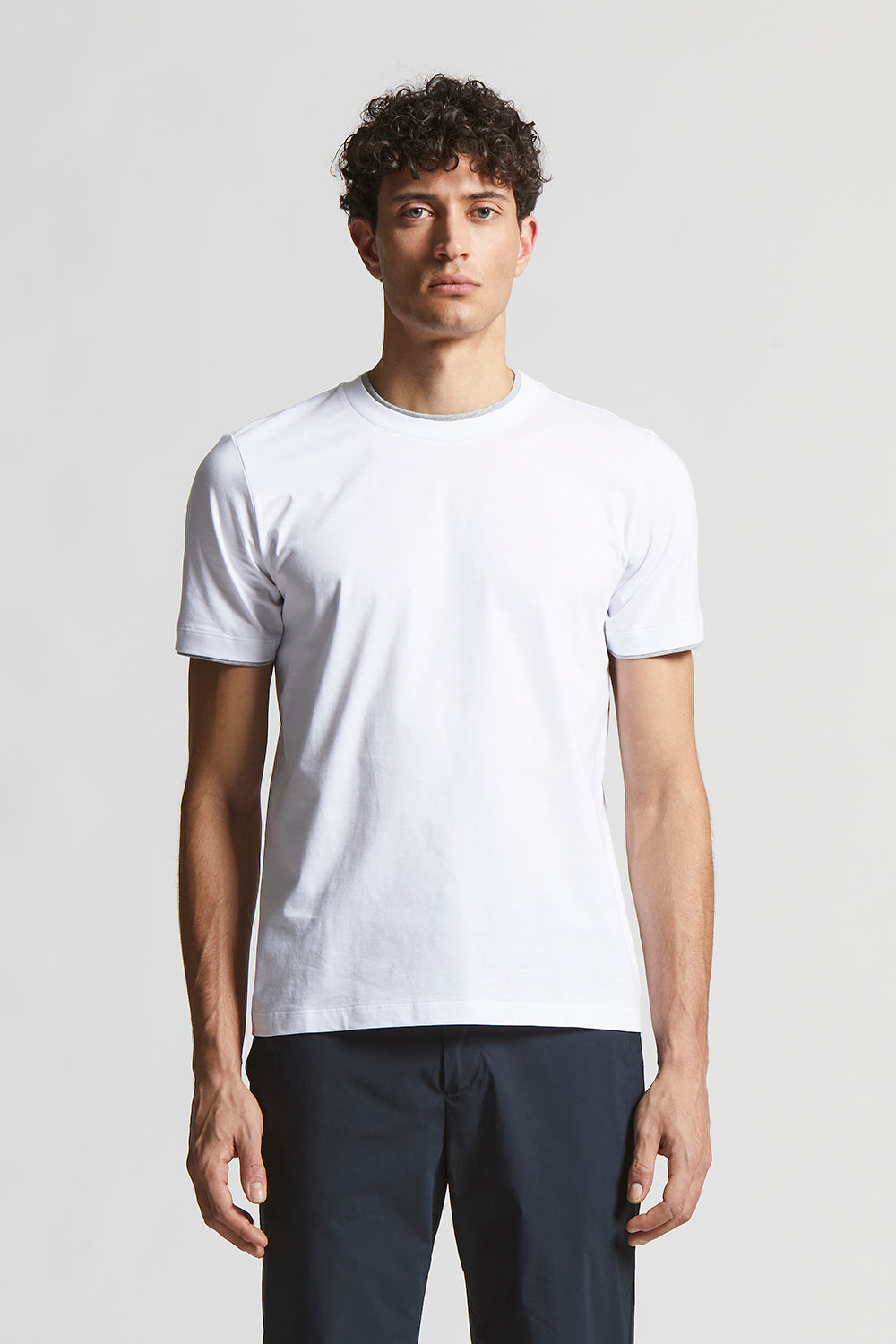 国内配送 PESERICO ロゴTシャツ Peserico ロゴ Tシャツ | ホワイト | FARFETCH JP
