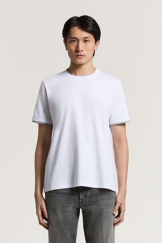 Camiseta de punto de algodón puro