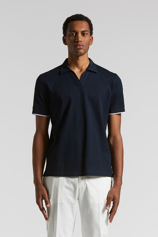 Lightweight Supima cotton piqué polo shirt