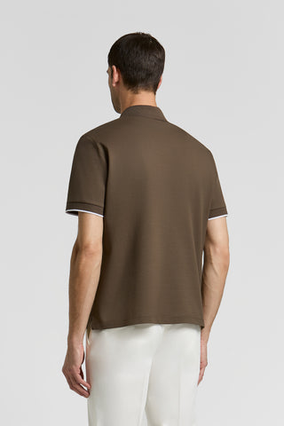 Piquet polo shirt