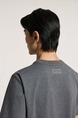 Camiseta de punto de algodón