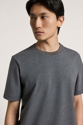 Camiseta de punto de algodón
