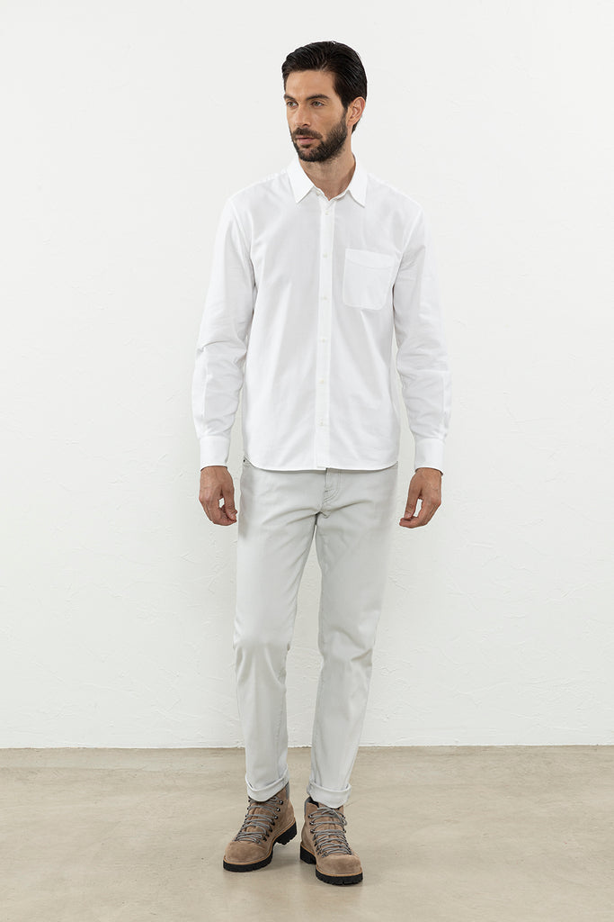 Washed oxford cotton shirt  