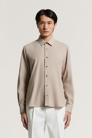 Camisa de terciopelo de puro algodón