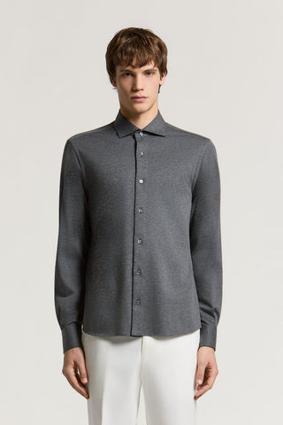 Camisa de punto piqué