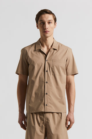 Lightweight stretch cotton shirt