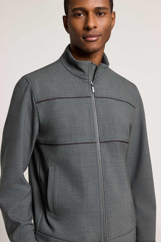 Sudadera de gabardina de pura lana