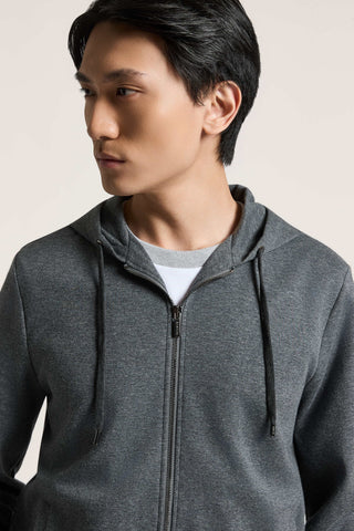 Sudadera de interlock de algodón